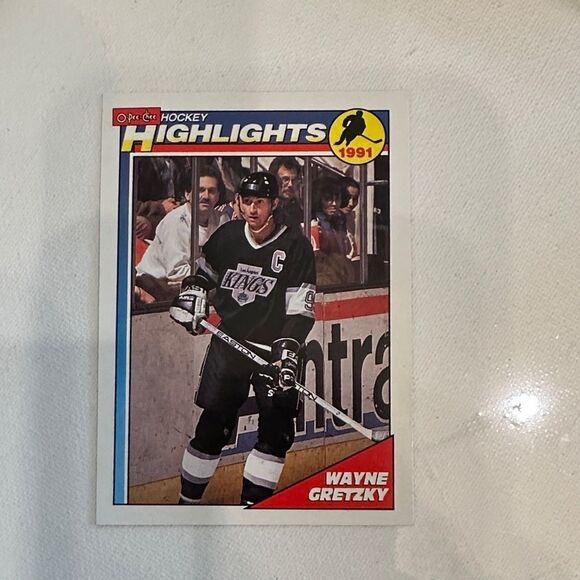 Hockey Highlights Trading Card o pee chee mint cond Wayne Gretzky - Picture 1 of 1
